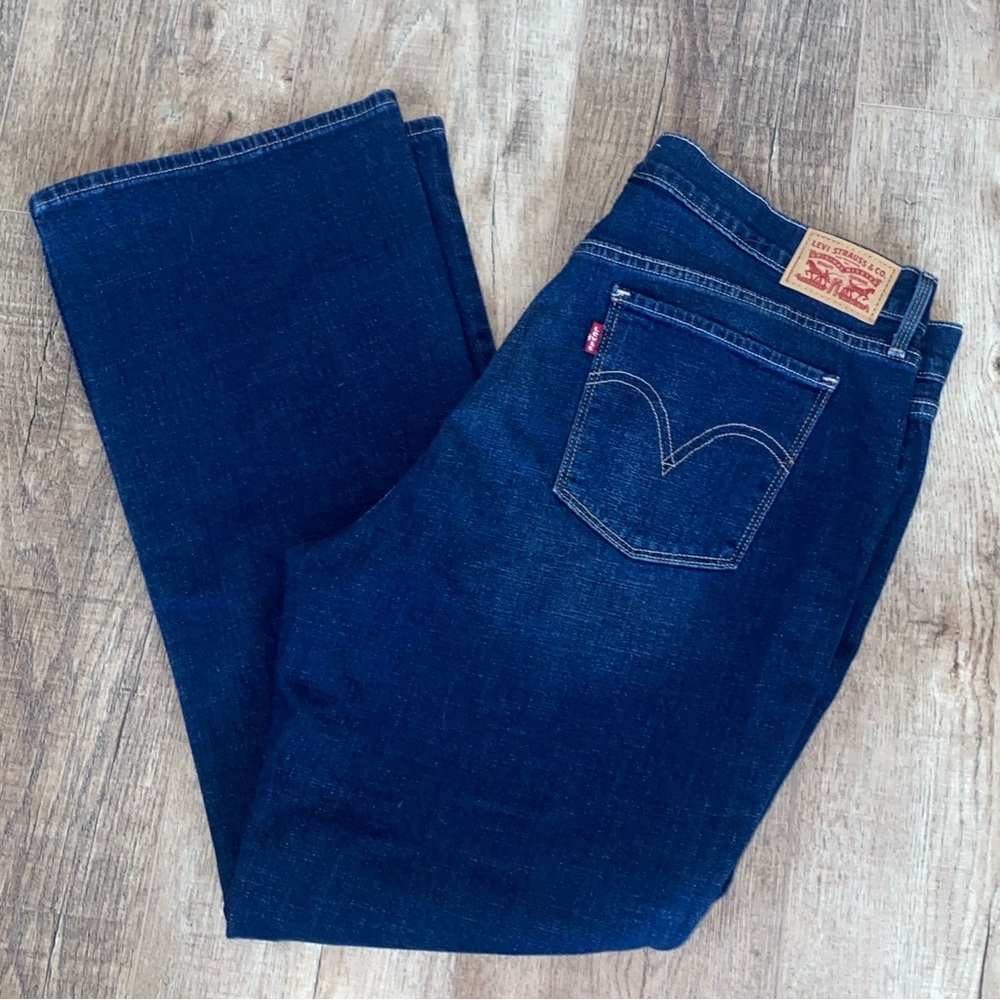 Levis 515 Bootcut Indigo Denim Jeans